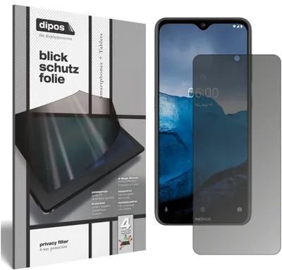 Produktbild von Blickschutzfolie für Nokia 45328 matt Schutzfolie Folie Display Schutz dipos