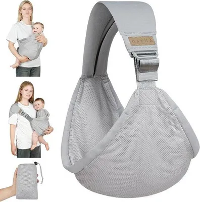 Productafbeelding van Verstelbare Draagzak voor Baby's - Ademend en Multifunctioneel - Geschikt voor Pasgeborenen tot 20 kg en 36 maanden