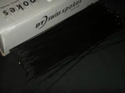 Produktbild von DT Champion Speichen schwarz 258 mm