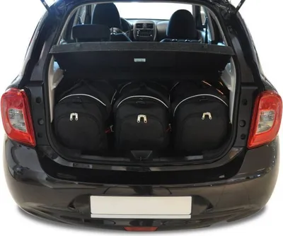 Obrázok produktu pre Tašky do kufra NISSAN MICRA 2010-2017 3ks KJUST