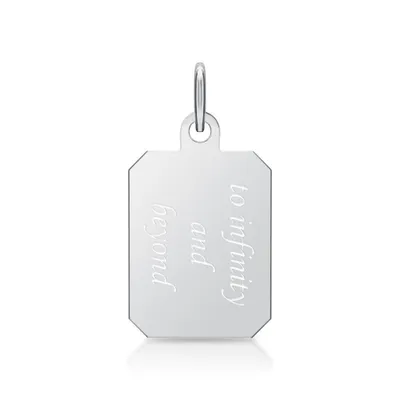 Produktbild von Dogtag Anhänger aus 925er Silber