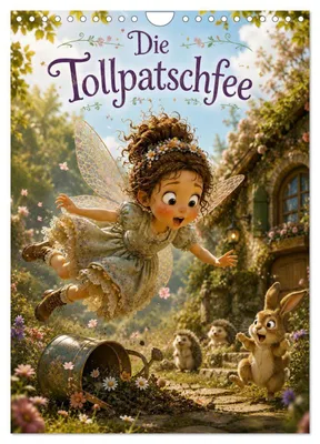 Produktbild von Die Tollpatschfee (Wandkalender 2027 DIN A4 hoch), CALVENDO Monatskalender