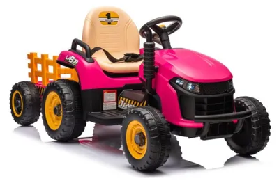 Produktbild von Batteriebetriebener Traktor BBH-030 Pink Rosa