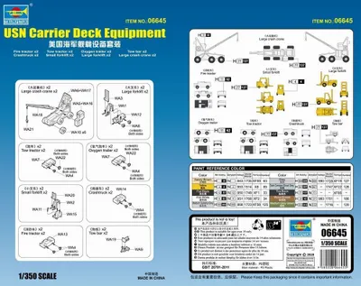 Produktbild von TRUMPETER TRU06645 USN Carrier Deck Equipment