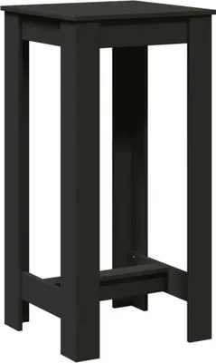 Produktbild von "2026 Aktion"Esstisch/Bartisch - CLORIS - Küchentisch elegantes Design - Schwarz 51x50x103,5cm Holzwerkstoff - Esstische NeuMöbel876146