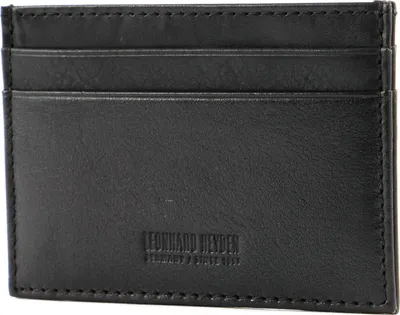 Immagine prodotto di LEONHARD HEYDEN Pelle portacarte Roma Credit Card Holder Black nero