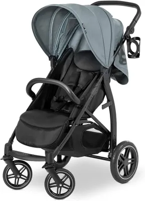 Obrázek produktu pro Skládací kočárek - lehký cestovní kočárek - pohodlné cestování - nastavitelná rukojeť - pro děti do 25 kg - zelená barva