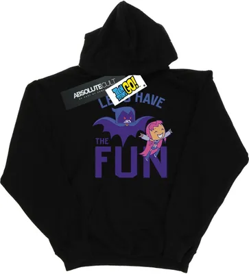 Produktbild von DC Comics - "Teen Titans Go Let's Have The Fun" Kapuzenpullover für Jungen BI13278 (128) (Schwarz)