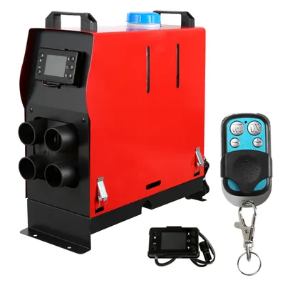 Obrázok produktu pre TolleTour vzduchový naftový ohrievač parkovací ohrievač 12 V 5 kW, vzduchový ohrievač vzduchový naftový parkovací ohrievač vzduchový ohrievač, naftový ohrievač s LCD displejom a diaľkovým ovládaním vzduchový naftový ohrievač