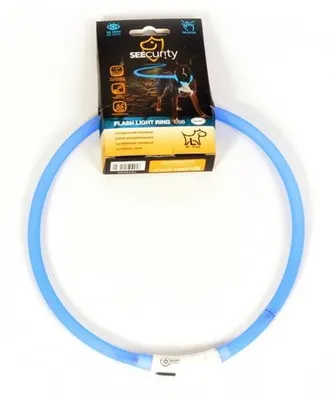 Obrázok produktu pre DUVO+ Led Svietiaci obojok dog modrý silikónový 70 cm