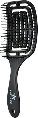 Produktbild von Haarbürste Paddle, Entwirrung und Massage, für trockenes und nasses Haar, Anti-Frizz