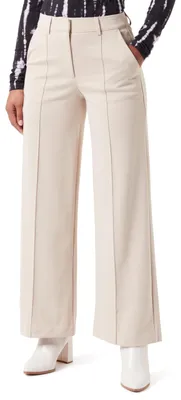Produktbild von ICHI Damen Ihkate Office Wide Pa Lässige Business-Hose, 151308/Doeskin, L EU