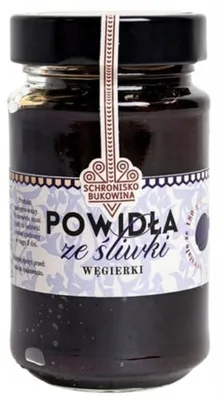 Zdjęcie produktu dla Powidła ze śliwki węgierki 250g - Schronisko Bukowina