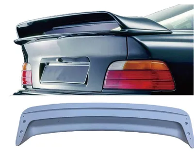 Für BMW 3er E36 Heck Spoiler Spoilerlippe Heckspoiler Kofferraum in der Farbe von Jom Car-Parts GmbH