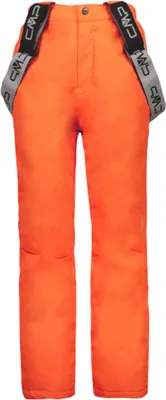 Produktbild von CMP Kinder Skihose Clima Protect mit abnehmbaren Trägern orange 140