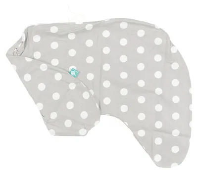 Produktbild von BabyUniverse Stillkissenbezug, klein, 100 % Baumwolle - Graue Punkte