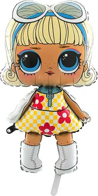 Produktbild von L.O.L Surprise GoGo Girl groß - Folienballon - 95 cm