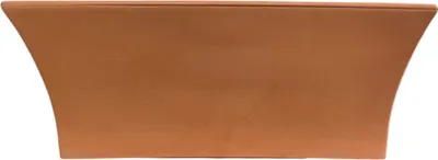 Produktbild von Garden Italia Vasen Moderner Übertopf, glatt, ausgestellt, ECSL-Seite, 90 cm, Höhe 35 cm, aus Impruneta-Farbharz – hergestellt in Italien – frostbeständig – stoßfest – leicht, 90/2