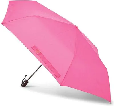 Produktbild von Famanu Automatische Regenschirm Windbeständig - Klar Rosa