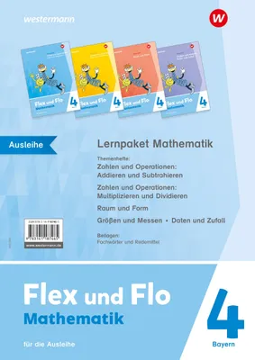 Produktbild von Flex und Flo 4. Lernpaket Mathematik: Für die Ausleihe. Für Bayern