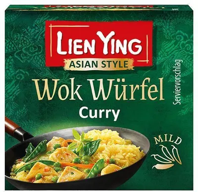 Produktbild von Wok Würfel Curry