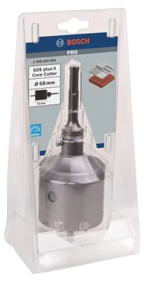 Produktbild von PRO SDS plus-5 Bohrkronen-Set, 68 x 54 x 72 mm, 3-tlg.