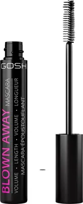 Zdjęcie produktu dla GOSH Blown Away, Czarny, Black, Zwiększanie objętości, 10 ml, Kobiety, Aqua\Water\Eau. CI 77499\Iron Oxides. Glyceryl Stearate. Cera...