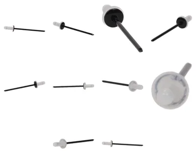 Produktbild von Epcrcm28, Metallische Nieten, 10 Stück.