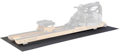 Produktbild von Fluid Antirutsch-Schutzmatte – Geräuschdämpfung und Stabilität – Ideal für Rudergeräte – Bodenschutz – 225 x 90 cm