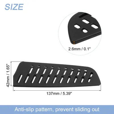 Produktbild von 2 Stš¹ck Messerschutz, 5" Klingenschš¹tze fš¹r Santoku-Messer Klingenschutz fš¹r messer Messerkoffer Universelle Messerabdeckungen Messerscheide fš¹r die Kš¹che