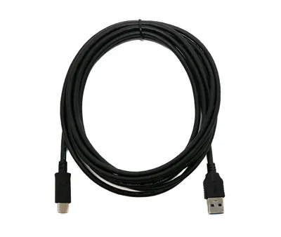 Obrázok produktu pre SYSTEM-S USB 3.1 kábel 3 m zástrčka typu C na 3.0 A kábel 5 Gbit/s 100 W v čiernej farbe