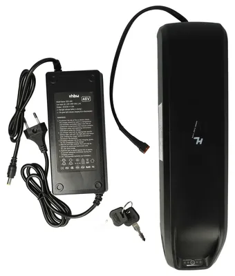 Produktbild von vhbw Unterrohr-Akku kompatibel mit Bafang BBS02, BBS01B, BBS02B Motor für E-Bike - Inkl. Ladegerät (10,4 Ah, 48 V, Li-Ion)
