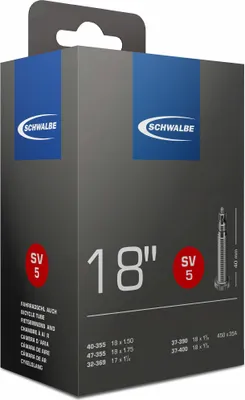 Obrázok produktu pre Schwalbe 18 FV5 32/47-355/400 Ek 40mm 95g 32-47 mm Duša na bicykel 40.0 Galuskový Ventil