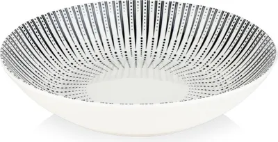 Image de Assiette creuse en porcelaine Iris - 20 cm