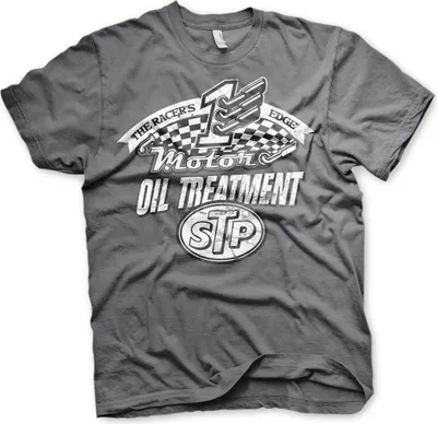 Productafbeelding van STP Oliebehandeling T-shirt - Maat S - Donkergrijs