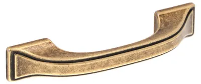 Imagen del producto de Tirador para muebles de zamak. Distancia entre agujeros: 64 mm. Estilo: Antiguo. Lote de 25 unidades