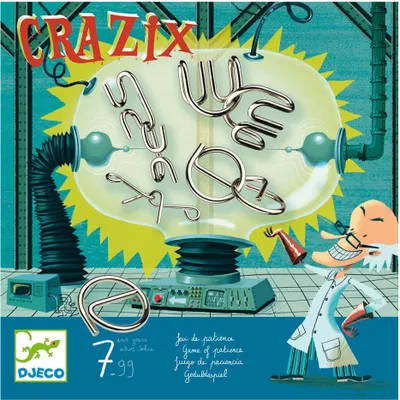 Obrázek produktu pro Logická hra Crazix 6 kovových her, Djeco