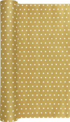 Produktbild von Home Fashion Tischläufer Airlaid Mini Stars gold 490x40cm