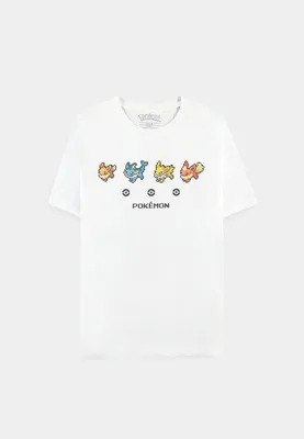 Produktbild von DIFUZED Camiseta Mujer Pixel Eeveelutions Pokemon