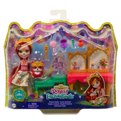 Image de Mattel - Enchantimals Fabrina Fox and Frisk / from Assort - Mattel - (Jouets / Play Sets)