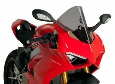 Obrázok produktu pre PUIG 9690F R-Racer čelné sklo vhodné pre DUCATI PANIGALE V4S Strong tónované