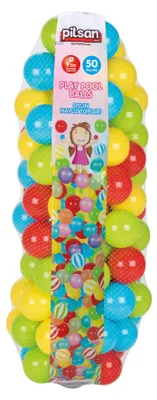 Produktbild von Bälle für Bällebad, 50 Spielbälle, BPA-frei, 9 cm Durchmesser, bunt