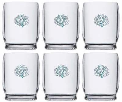 Image de Lot de 6 verres à eau incassables - Mare