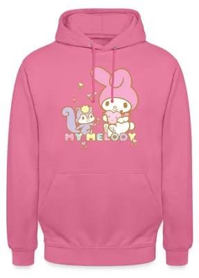 Produktbild von Spreadshirt My Melody Pflückt Mit Risu Uni Hoodie, XXL, Pink