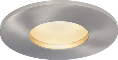 Image de HOFTRONIC - Spot LED encastrable plat 6W 570 lumen 4000K IP44 inox