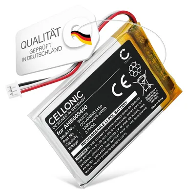 Produktbild von CELLONIC 1x Akku für Babyphone Kompatibel mit Babysense V35, AHB603450 - (1200mAh, 3.7V)