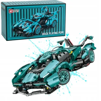 Produktbild von Bausteine für Kinder, Sportwagen Lamborghini V12, 312 Teile