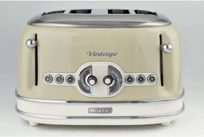 Zdjęcie produktu dla Ariete 0156/03, 4 kaw., Beżowy, Metal, Przyciski, Obrotowy, CE, 1600 W