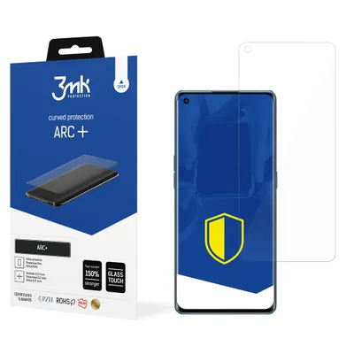 Produktbild von 3mk Display Schutzfolie ARC+ für Oppo Reno 6 5G 0,17mm Self-Heal