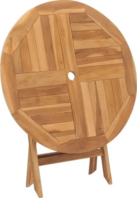 Immagine prodotto di vidaXL Tavolo da giardino pieghevole 85x76 cm in legno massiccio teak